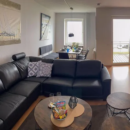 218 Und Muetze Mit Meerblick, 2 Sz Und Balkon * 빌헬름스하펜