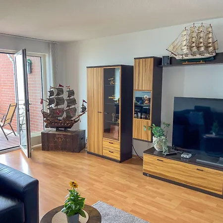 아파트 218 Und Muetze Mit Meerblick, 2 Sz Und Balkon 빌헬름스하펜