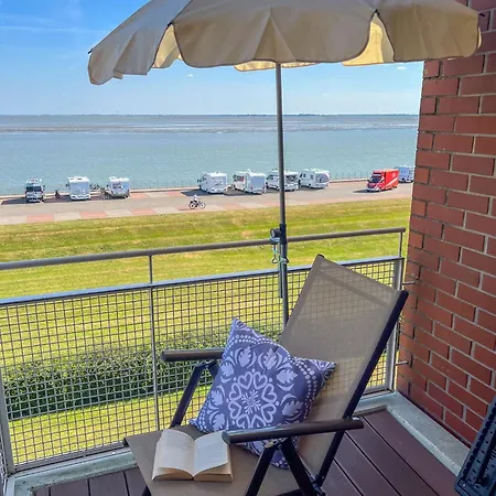 218 Und Mütze Mit Meerblick, 2 Sz Und Balkon Apartment Wilhelmshaven
