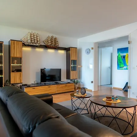 Apartment 218 Und Mütze Mit Meerblick, 2 Sz Und Balkon Wilhelmshaven